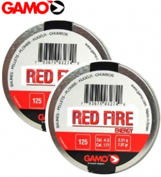 Chumbinho Gamo Red Fire 4,5MM - 125 Unidades
